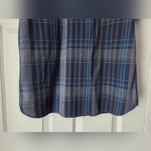 NWT Levi's Men's Blue Plaid Shirt - Picture 10 of 12